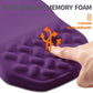 Ergonomic Slope Mouse Pad Wrist Support, Wrist Rest Mousepad for Carpal Tunnel Pain Relief with Massage Bulge and Slow Rebound Memory Foam (12x8 inch, Deep Purple)