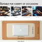 Compact Cork Desk Mat - Small Dual-Sided Desk Pad for Office and Home - Desk Organization and Accessories - Ideal for Large Mouse Pad and Small Desk Mats on Top of Desks(Beige,23.6"x 11.8")