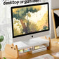 Monitor Stand Riser,Wooden & MDF Computer Desktop Stand with Acrylic Drawer,Laptop Stand Riser Holder ,Table Holder Desk Organizer Storage Stand for Laptop,Printer,TV,15.7 inch,Cute Cat