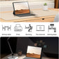 YSAGi Leather Desk Pad Protector, Large Mouse Pad, Non-Slip PU Leather Desk Blotter, Waterproof Writing Pad for Office and Home (31.5" x 15.8", Eggshell)