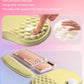 Hokafenle 2in1 Combination, Wave Keyboard Wrist Rest and Ergonomic Curvature Mouse Pad Wrist Support for Relieve Wrist Pain, Filled with Soft Cushion Memory Foam, Butter Yellow