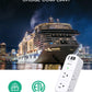 Cruise Ship Essentials - Outlet Extender with Rotating Plug, 6 AC Outlets with USB Charging Ports, Multi Plug Wall Outlet USB C Charger Hub, Non Surge Protector Non Extension Cord