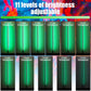 4 Pack 4ft Portable Battery Powered Tube Light 120cm Handheld LED RGB Lights Tube with Tripods, 500 Vivid Effects for Video and Photography,Light Painting,YouTube,Video and Dance Club
