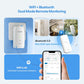 WiFi Hygrometer Thermometer with Swiss Sensor 3 Pack, Bluetooth 5.0 Dual Mode, 300-Day Data Storage, 9-Month Battery, IP65 Waterproof for Home, Greenhouse, Reptile Tank
