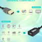 BlueRigger USB Extension Cable (32FT/10M, Long Active USB2.0 Extender, Male to Female Repeater, Data Transfer Cord)- for Game Consoles, Printer, Camera, Keyboard, Hard Drives