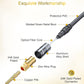 BlueRigger Digital Optical Audio Toslink Cable (1.5FT, Fiber Optic, Aluminum Shell, 24K Gold-Plated) - Compatible with Home Theatre, Sound Bar, TV, Xbox, PlayStation PS4 – Premium Series