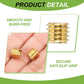 PATIKIL 1/4" Female to 3/8" Male Convert Screws Adapter, 5 Pcs Tripod Thread Adapter Mount for Camera Monopod Video DSLR SLR Mic Stand, Gold