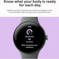 Google Pixel Watch 3 (45mm) 2024 Model - Android Smartwatch, Heart Rate Tracking, Fitbit Advanced Running, Fitness Insights, 24-Hour Battery - Matte Black Aluminum Case - Obsidian Band - LTE
