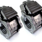 Adjustable Barbell Clips (2-Pack), Fits 0.98-1.1" Olympic & Standard Bars, Secure Locking Collars for Weight Lifting Strength Training
