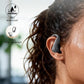 LEEMC Wireless Earbuds, Bluetooth Headphones 6.0, Ear Buds with Touch Screen, ANC ENC Noise Cancelling, 40H Bass Stereo Sound Over-Ear Earphones for iOS, Android, Sports, Workout，Charcoal