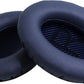 Headphones Replacement Ear Pads,for Bose Quietcomfort QC35 35 ii (Navy Blue) Ear Pads with Softer Leather, Noise Isolation Foam-Blue