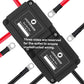 400A Bus Bar 8 M10 (3/8 inch) Terminal Studs Modular Design Tin Plated Copper Distribution Block Negative Pole Electrical Buss Bars 12-48 V DC with Cover for Trailer Marine Boat Car RV