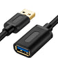 Tan QY USB 3.0 Extension Cable 25Ft, USB 3.0 High Speed Extender Cord Type A Male to A Female for PlayStation, Xbox, USB Flash Drive, Hard Drive, Card Reader,Scanner,Printer,Keyboard (25Ft)