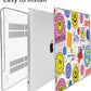 Compatible with 2025 2024 2023 2022 MacBook Air 13 inch Case M4 A3240 M3 A3113 M2 A2681, Hard Shell &Keyboard Cover&Screen Film&Webcam Cover for New M4 Mac Air 13.6 inch with Touch ID, Smile
