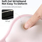 EooCoo Gel Wrist Rest Mouse Pad Ergonomic Middle Concave Design, Relieve Wrist Pain Mousepad, Non-Slip Base for Laptop, Computer, Office Decor for Women, Carpal Tunnel Syndrome