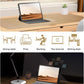 YSAGi Leather Desk Protector, Office Mat, Large Mouse Mat, Non-Slip PU Leather Blotter, Laptop Pad, Waterproof Writing Pad for Office and Home (Bronze, 31.5" x 15.8")