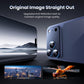Hoerrye for iPhone 17 Pro Camera Lens Protector - [12FT Shatterproof Military Grade] [Strong Adsorption] Top 9H+ Tempered Glass Camera Screen Full Protective Cover Case Friendly,Deep Blue