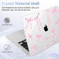 Case for MacBook Pro 13 inch with/Without Touch Bar (2016-2022, M2 A2338 M1 A2289 A2251 A2159 A1989 A1706 A1708), Hard Shell + Keyboard Cover + Dust Plug, Bowknot