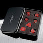 PJOY Metal DND Dice Set D&D Dragon Dice Black Red with Metal Case D and D Dice for Dungeons and Dragons TTRPG Gifts