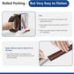 Brown PVC Floor Cord Cover - 4ft, Cord Protector, Wide Cavity W0.47 x H0.28