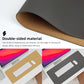 Leather Desk pad Protector, Large Desk mat with Natural Cork & PU Leather,Mouse pad,Non-Slip Office Desk Mat,Waterproof Desk Writing Pad for Office and Home (47in*23.7in,Dark Grey)