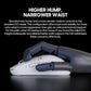 Pulsar Gaming Gears - X2H ES Wireless Gaming Mouse, Limited Edition, Symmetrical, Optical Switch, OLED Display, Driverless, PAW3395 Sensor, 100H Battery, 4K dongle Included (Medium, White)