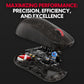 Pulsar Gaming Gears - Super Clear Limited Edition: X2H Wireless Gaming Mouse, Symmetrical, Ultra Lightweight 1.90 oz (54g), PAW3395 26k DPI, Optical Switch (Medium, Clear Black)
