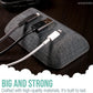 Smartish® Magnetic Cord Holder - Bigger Cable Wrangler Organizer with Magnet Clips for Charger Management on Desktop, Nightstand, or Side Table - Holds 6+ Cables - No. 2 Pencil Gray