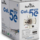 fast Cat. Cat5e Ethernet Cable 1000ft - 24 AWG, CMR, Insulated Bare Copper Wire Cat 5 ethernet Cable with FastReel - 350MHZ / Gigabit Speed UTP Cable Cat5e - CMR (Black)