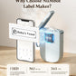 NIIMBOT Label Maker Bluetooth Mini Label Printer D11 2024 Version, Portable Label Maker with Tape Thermal Sticker Small Labeler, 300 DPI High Clearity Rechargeable, Blue