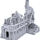 Ruined Port Merchant by Printable Scenery, 3D Printed Tabletop RPG Scenery and Wargame Terrain 28mm Miniatures