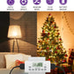 [2 Pack] NEARPOW Digital Timer For Lamp With Dual Outlets, Programmable Timer In Door, Outlet Timer For Lights,10 On/Off Programs, 24-Hour And 7-Day Programmable Electric Plug Timer,3 Prong, 15A/1875W