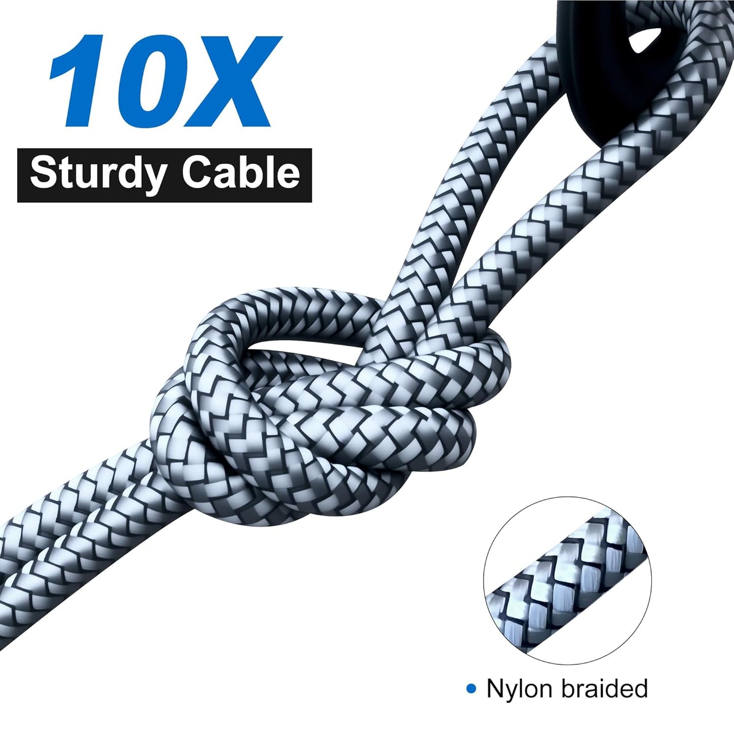Tan QY USB 3.0 Extension Cable 20Ft, USB 3.0 High Speed Extender Cord Type A Male to A Female for PlayStation, Xbox, USB Flash Drive, Hard Drive, Card Reader,Scanner,Printer,Keyboard (Silver, 20Ft)