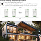 BTF-LIGHTING 5050SMD FCOB COB Dimming RF 2.4GHz Wireless Remote RC01RFB &3PCS C01RF Tuya Controller Kit 4 Zones Group Control PWM Single Color (+V -V) 2pin LED Neon Rope Light DC5V DC12V DC24V
