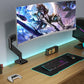 HUANUO Ultrawide Monitor Arm for 13 to 43 Inch Screens, Single Heavy Duty Monitor Arm Holds up to 33 lbs, Full Motion with Tilt Swivel Rotation, VESA 75x75mm or 100x100mm