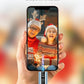 256GB Dual Interface Flash Drive, No App Required, Portable USB Storage Memory Stick for iPhone, iPad, Android, PC & Mac – Easily Stores Photos, Videos & Files (Mist Blue)