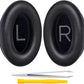Replacement Ear Pads for Bose QuietComfort 45 (QC45)/QuietComfort SE (QC SE)/New QuietComfort Wireless Over Ear Headphones, Earpads Cushions with Softer Leather and Thicker Memory Foam