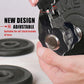 Adjustable Barbell Clips (2-Pack), Fits 0.98-1.1" Olympic & Standard Bars, Secure Locking Collars for Weight Lifting Strength Training