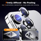 Hoerrye for iPhone 15 Pro Max/iPhone 15 Pro Camera Lens Protector [3+1] [Keep Lens Original Design] 9H Tempered Glass Camera Cover Screen Protector,White Titanium