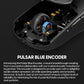 Pulsar Gaming Gears X2H mini Wireless Gaming Mouse, Ultra Lightweight 1.83 oz (52 g), Symmetrical, Optical Switch, 2.4 Ghz 1 ms, 26000 DPI, PAW3395 Sensor (Mini, Wireless, Black)