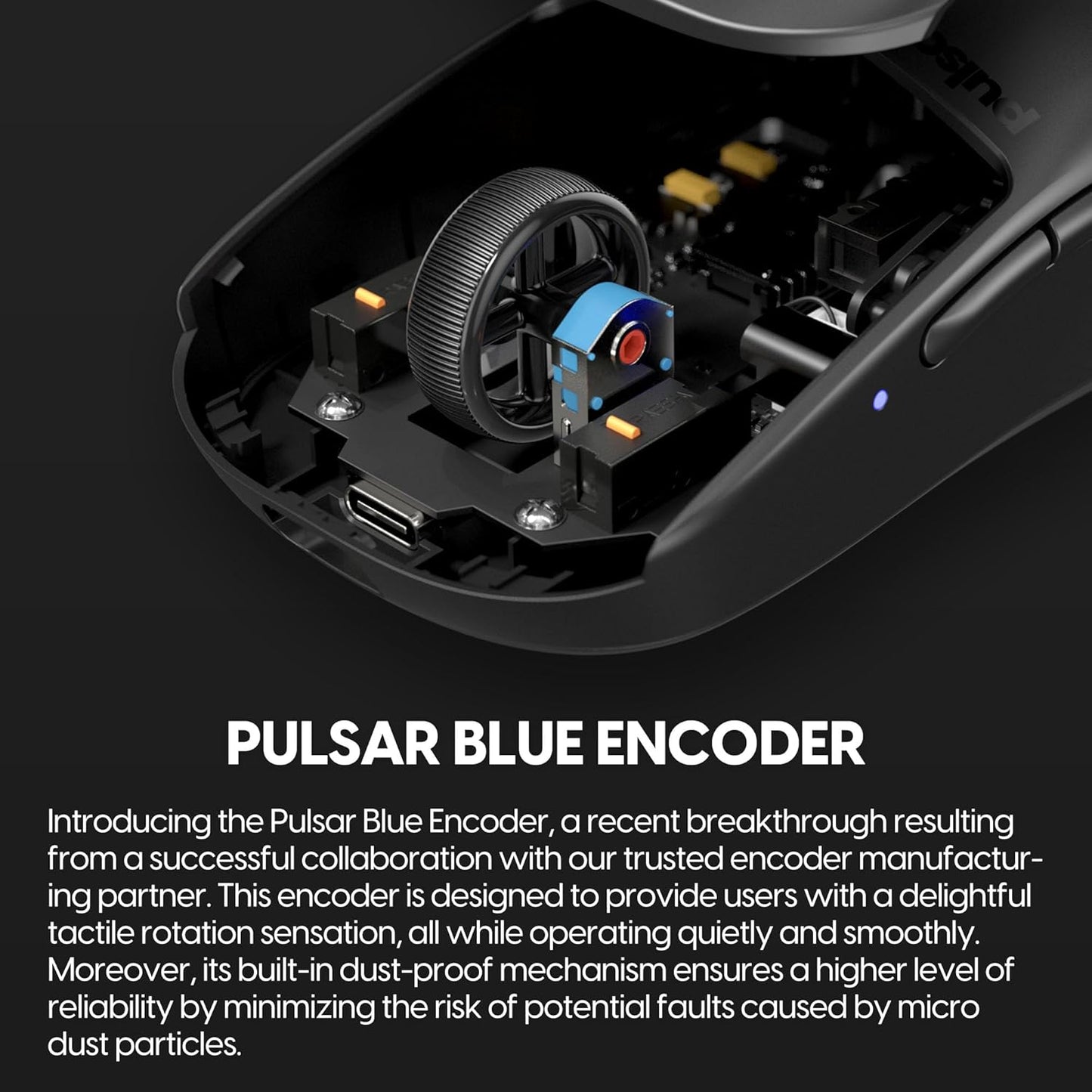 Pulsar Gaming Gears X2H mini Wireless Gaming Mouse, Ultra Lightweight 1.83 oz (52 g), Symmetrical, Optical Switch, 2.4 Ghz 1 ms, 26000 DPI, PAW3395 Sensor (Mini, Wireless, Black)