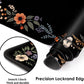 Galdas Gaming Mouse Pad XXL XL Large Long Extended Big Mousepad Non-Slip Rubber Keyboard Desk Pad with Stitched Edges for Laptop Home Office (31.5x11.8x0.08 Inch)-Floral Flower