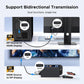 UGREEN 4K@60Hz Bidirectional HDMI to Displayport Cable Male to Male Adapter DP 1.2, HDCP 2.2, HDMI 1.4 4K@30Hz with USB Powered Compatible with Laptops, PC, Switch 2/PS5/Xbox/AMD/NVIDIA/Monitor, 6.6FT