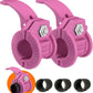 Barbell Clips 1 Inch Quick Release Weight Clamps 0.9-1.18inch Multi-Size Adjustable Olympic Clamps for Bars