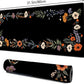 Galdas Gaming Mouse Pad XXL XL Large Long Extended Big Mousepad Non-Slip Rubber Keyboard Desk Pad with Stitched Edges for Laptop Home Office (31.5x11.8x0.08 Inch)-Floral Flower