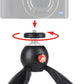 Manfrotto MTPIXIMII-B, PIXI Mini Tripod with Handgrip for Compact System Cameras, for DSLR, Mirrorless, Video, Made in Italy, Technopolymer and Aluminum, Black