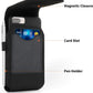 BECPLT Nylon Holster for Galaxy S25 Ultra 5G S24/S23/S22/S21/S20 Ultra Belt Holster Black Cell Phone Holder Belt Clip Holster Case Phone Pouch Belt Pouch Cover