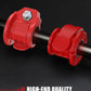 Barbell Clips 1 Inch Quick Release Weight Clamps 0.9-1.18inch Multi-Size Adjustable Olympic Clamps for Bars