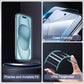 2-Pack Matte Privacy Screen Protector for iPhone 17 Pro Max 6.9-inch, 9H Tempered Glass, Full Coverage, Anti-Fingerprint, Auto Dust-Elimination, No Bubble, Easy Installation