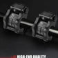 Adjustable Barbell Clips (2-Pack), Fits 0.98-1.1" Olympic & Standard Bars, Secure Locking Collars for Weight Lifting Strength Training